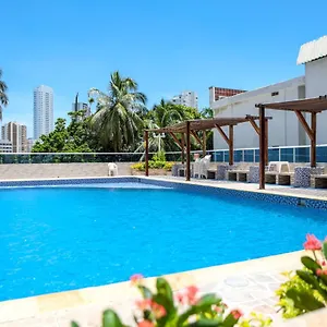 Apto En El Laguito Con Piscina , Cartagena Colombia